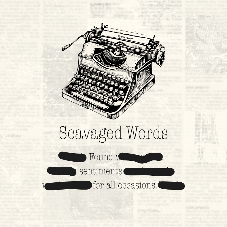 Scavenged Words